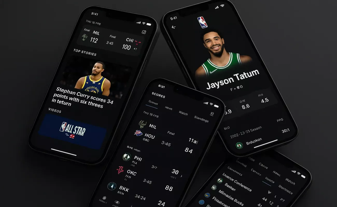 Mejores apps móviles para seguir resultados NBA en smartphones