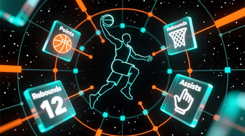 Apuestas a jugadores NBA con estadísticas de puntos rebotes y asistencias