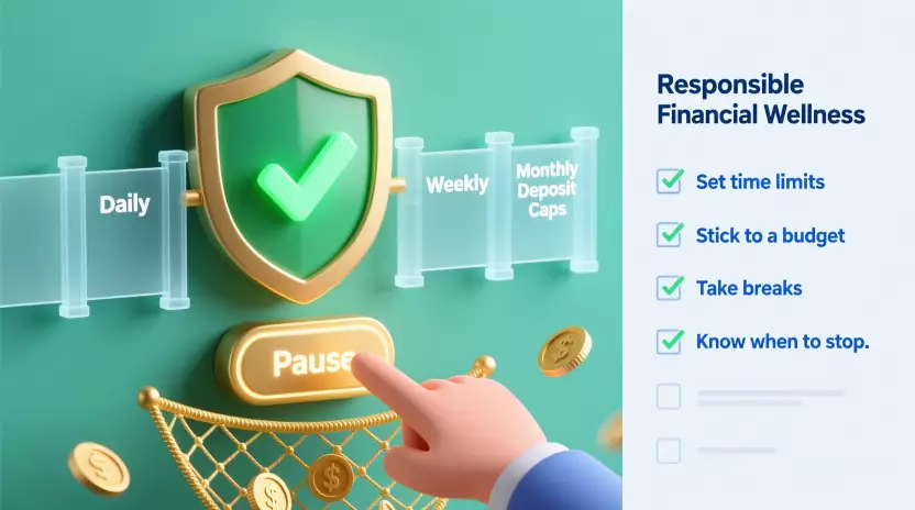 Juego responsable estableciendo límites y autocontrol en apuestas