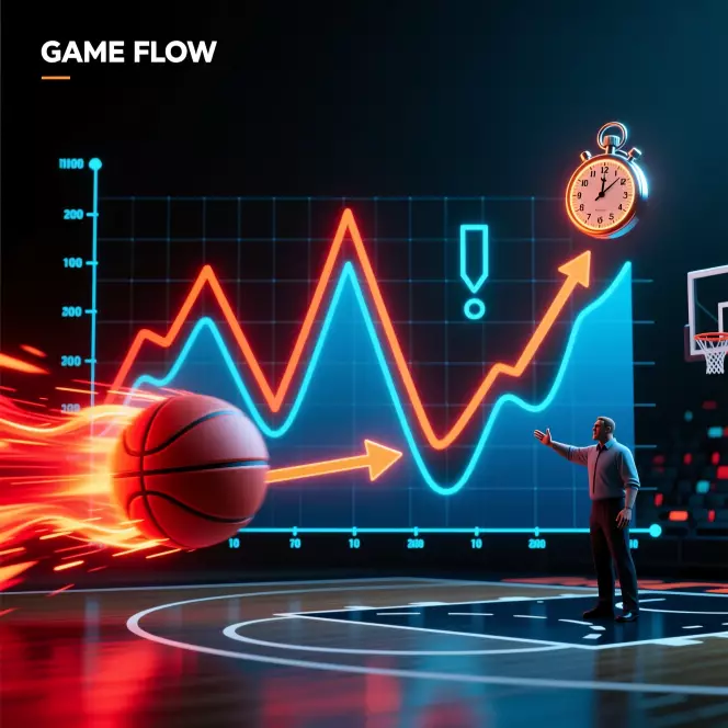 Cómo leer el momentum del partido NBA identificando rachas de anotación