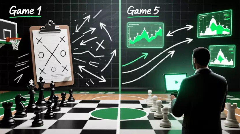 Ajustes tácticos en semifinales y finales de conferencia NBA entre partidos